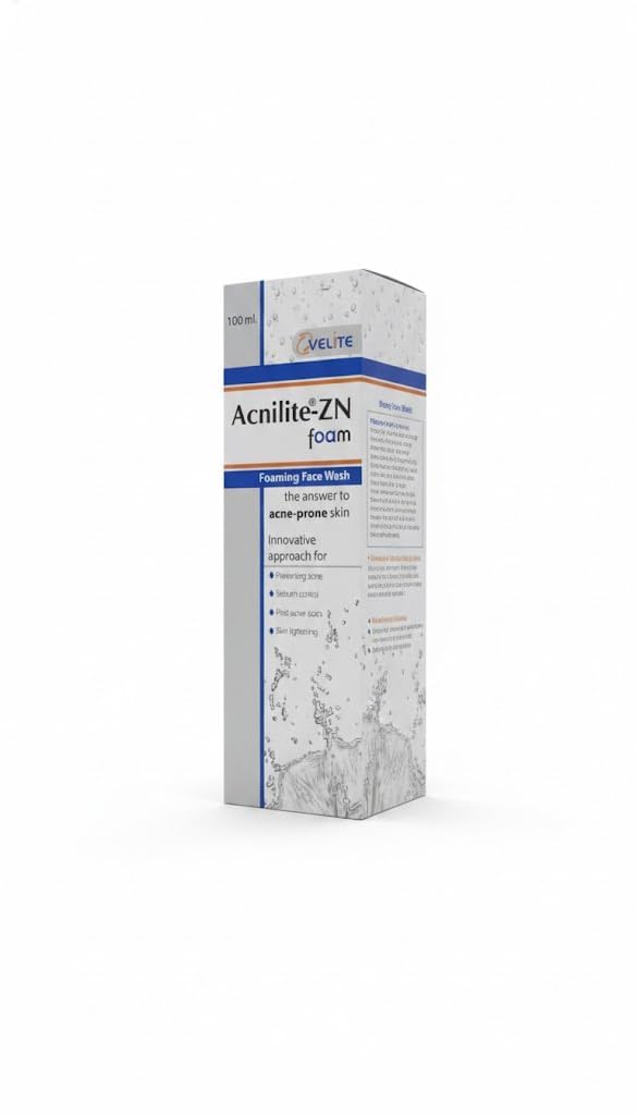 Velite ACNILITE ZN FOAM Face Wash 100ml : Amazon.in: Beauty